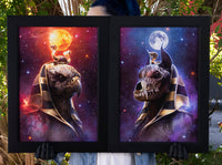 Prints "Ra & Anubis" Bundle Limited Art Print - Tattooed Theory