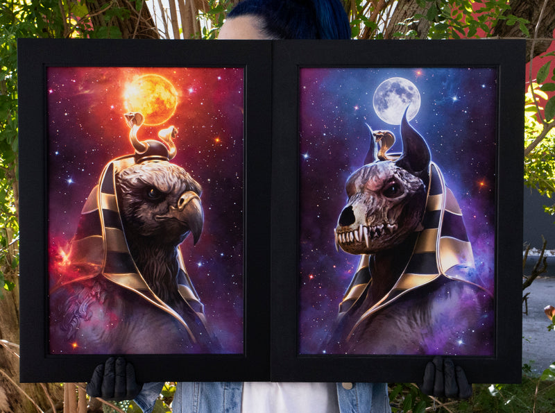 Prints "Ra & Anubis" Bundle Limited Art Print - Tattooed Theory