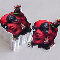 Sticker "Deadpool Kebab" Sticker - Tattooed Theory