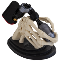 Tattoo Machine Holder DeathGrip - IVORY - Tattooed Theory