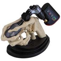 Tattoo Machine Holder DeathGrip - IVORY - Tattooed Theory