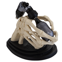 Tattoo Machine Holder DeathGrip - IVORY - Tattooed Theory