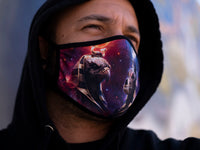 Accessories RA & ANUBIS - Fitted Polyester Face Mask - Tattooed Theory