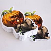 Sticker "Pumpkin Baby" Sticker - Tattooed Theory