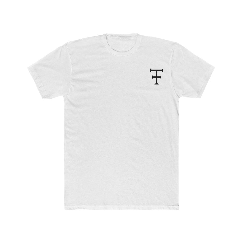 T-Shirt KINGS CROWN WHT - Men's Cotton Crew Tee - Tattooed Theory