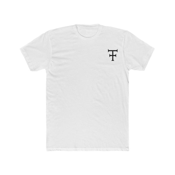 T-Shirt KINGS CROWN WHT - Men's Cotton Crew Tee - Tattooed Theory