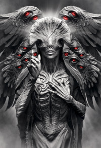 Prints "ANGEL OF DEATH" Limited Art Print - Tattooed Theory