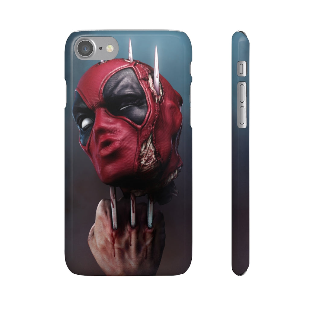 Phone Case Kiss of Deathpool - Snap Cases - Tattooed Theory
