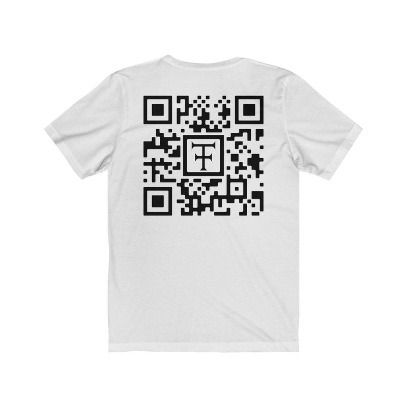 T-Shirt QR TATTOOEDTHEORY LIGHT Unisex Jersey Short Sleeve Tee - Tattooed Theory
