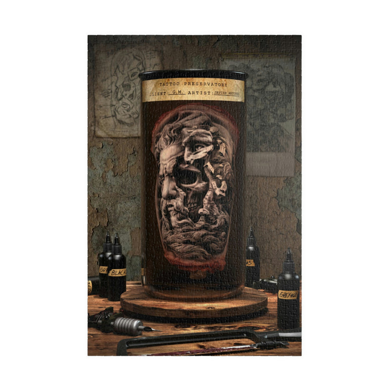 Puzzle Tattoo Preservatory - Poseidon Puzzle (110, 252, 500, 1014-piece) - Tattooed Theory