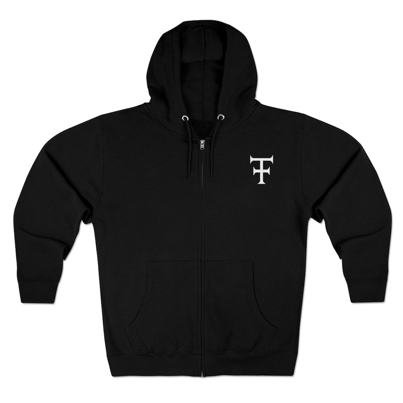 Hoodie BLOOD DRIP - Unisex Premium Full Zip Hoodie - Tattooed Theory