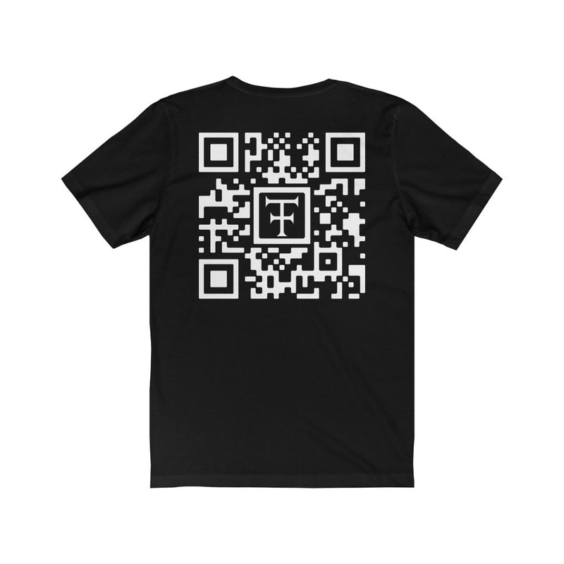 T-Shirt QR TATTOOEDTHEORY DARK Unisex Jersey Short Sleeve Tee - Tattooed Theory