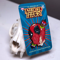 Pins "Deadpool Kebab" Pin - Tattooed Theory