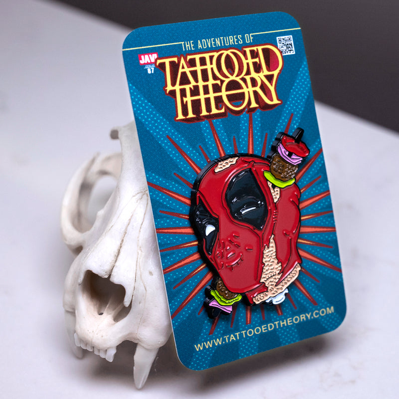 Pins "Deadpool Kebab" Pin - Tattooed Theory