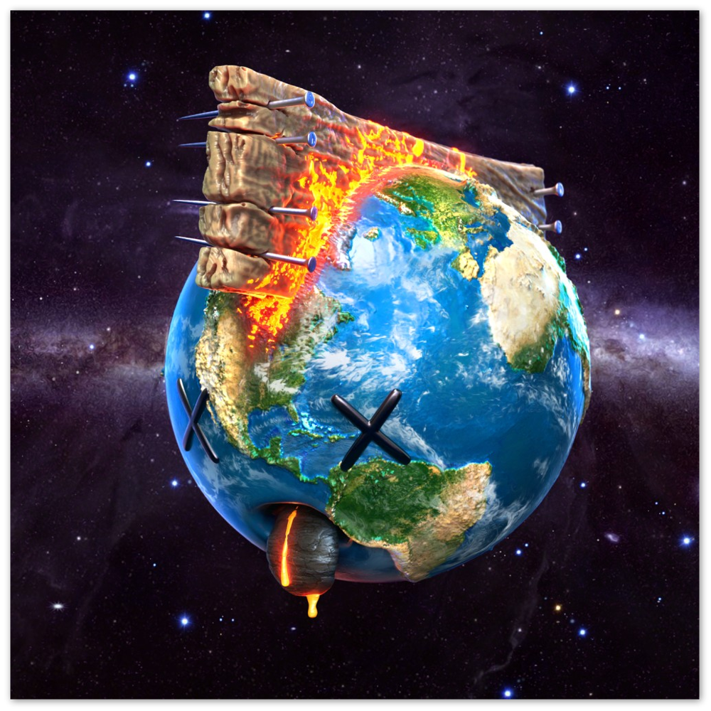 Print Material EarthBoi Aluminum Print - Tattooed Theory
